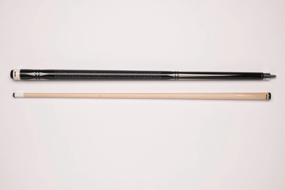 CUEL BE0-047 Billard-Queue Für Poolbillard, 2-teilig, Mit Klebeleder, Vollholz-Oberteil, Leinen-Griffband, 5/16-18-Gewinde 4 CUEL BE0-047 Billard-Queue Für Poolbillard, 2-teilig, Mit Klebeleder, Vollholz-Oberteil, Leinen-Griffband, 5/16-18-Gewinde – Bild 4