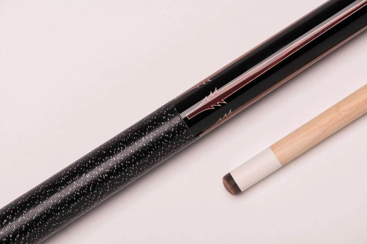 CUEL BE0-048 Billard-Queue Für Poolbillard, 2-teilig, Mit Klebeleder, Vollholz-Oberteil, Leinen-Griffband, 5/16x18-Gewinde 1 CUEL BE0-048 Billard-Queue Für Poolbillard, 2-teilig, Mit Klebeleder, Vollholz-Oberteil, Leinen-Griffband, 5/16x18-Gewinde