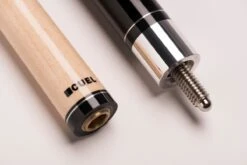 CUEL BE0-053 Billard-Queue Für Poolbillard, 2-teilig, Mit Klebeleder, Vollholz-Oberteil, Leinen-Griffband, 5/16-18-Gewinde -Buffalo Verkaufs-Shop bk be0 053 pool billard queue 2 teilig mit klebeleder3