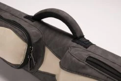 CUEL Billard-Köcher Suede Grey 2/4 Für Pool-Billard-Queues, Aus Kunst-Wildleder, Mit Schultergurt, Tragegriff Und Zwei Seitentaschen Für Billardzubehör -Buffalo Verkaufs-Shop case suede gray 2020 24 for pool billiard cues3