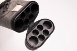 CUEL Billard-Köcher Suede Grey 2/4 Für Pool-Billard-Queues, Aus Kunst-Wildleder, Mit Schultergurt, Tragegriff Und Zwei Seitentaschen Für Billardzubehör -Buffalo Verkaufs-Shop case suede gray 2020 24 for pool billiard cues4