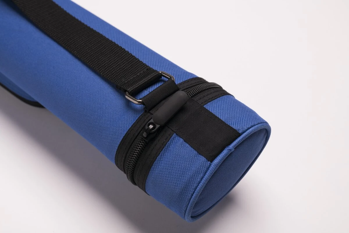 Cuel Billard-Köcher Sport Blau 2/2 Für Pool-Billard-Queues, Mit Schultergurt, Tragegriff Und Zwei Seitentaschen Für Billardzubehör 6 Cuel Billard-Köcher Sport Blau 2/2 Für Pool-Billard-Queues, Mit Schultergurt, Tragegriff Und Zwei Seitentaschen Für Billardzubehör – Bild 6