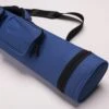 Cuel Billard-Köcher Sport Blau 2/4 Für Pool-Billard-Queues, Mit Schultergurt, Tragegriff Und Zwei Seitentaschen Für Billardzubehör