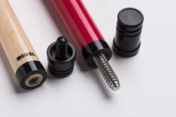 CUEL Code Red Billard-Queue Rot Für Poolbillard, 2-teilig, Mit Vollholz-Oberteil, Leinen-Griffband, 3/8x10-Gewinde -Buffalo Verkaufs-Shop cuel code red pool billard queue3