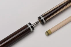 Demon DBJ-001 Break/Jump-Queue Für Poolbillard Mit Kunststoff-Ferrule Und Hochwertiger G10-Pommeranze, Lackierter Griffbereich