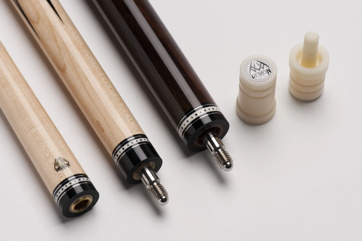 Demon DBJ-001 Break/Jump-Queue Für Poolbillard Mit Kunststoff-Ferrule Und Hochwertiger G10-Pommeranze, Lackierter Griffbereich 3 Demon DBJ-001 Break/Jump-Queue Für Poolbillard Mit Kunststoff-Ferrule Und Hochwertiger G10-Pommeranze, Lackierter Griffbereich – Bild 3