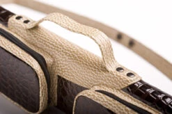 CUEL Billard-Köcher Alligator 2/2 Für Pool-Billard-Queues, Aus Kunstleder, Mit Schultergurt, Tragegriff Und Zwei Seitentaschen Für Billardzubehör -Buffalo Verkaufs-Shop koecher alligator fuer pool billard queues4