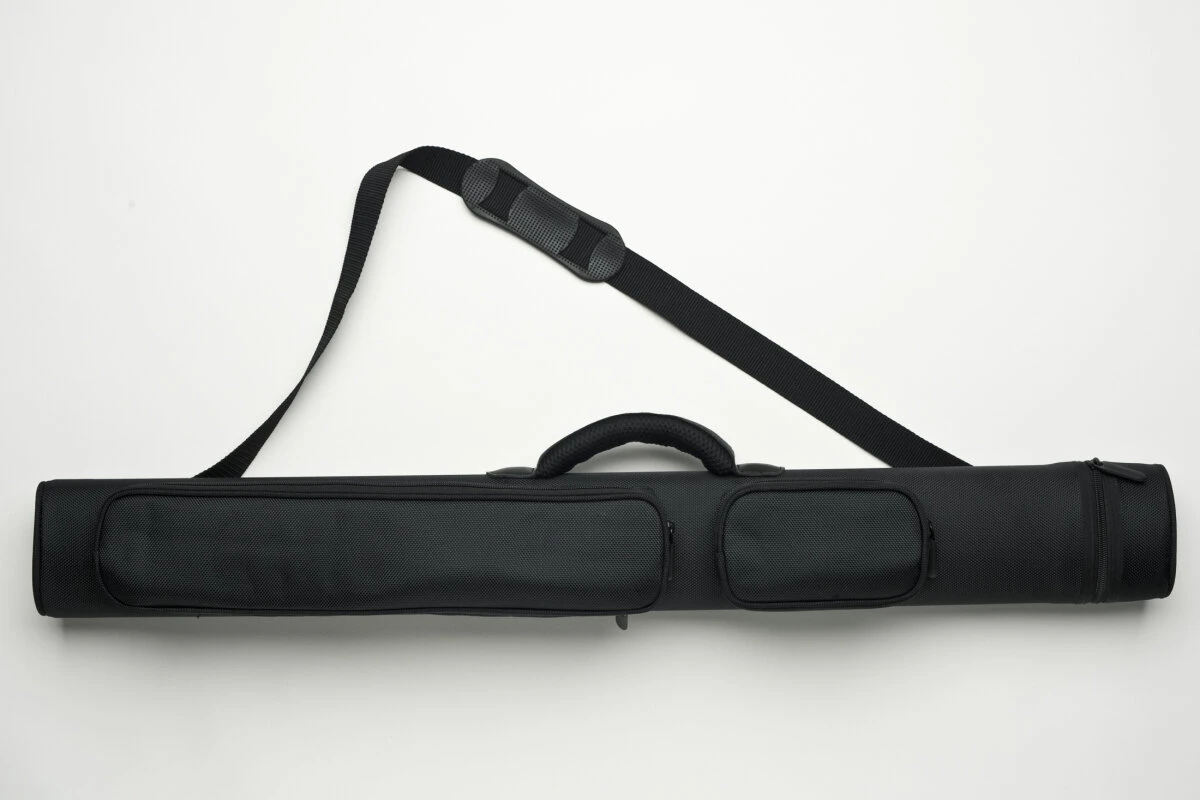 Cuel Billard-Köcher Sport Schwarz 2/2 Für Pool-Billard-Queues, Mit Schultergurt, Tragegriff Und Zwei Seitentaschen Für Billardzubehör 2 Cuel Billard-Köcher Sport Schwarz 2/2 Für Pool-Billard-Queues, Mit Schultergurt, Tragegriff Und Zwei Seitentaschen Für Billardzubehör – Bild 2