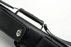 Cuel Billard-Köcher „Hustler Black“ 2/2 Für Pool-Billard-Queues, Schwarz, Aus Feinem Kunstleder, Mit Drei Seitentaschen Für Billardzubehör -Buffalo Verkaufs-Shop koecher hustler black 22 fuer pool billard queues4