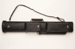 Cuel Billard-Köcher „Hustler Black 2/4“ Für Pool-Billard-Queues, Schwarz, Aus Feinem Kunstleder, Mit Drei Seitentaschen Für Billardzubehör -Buffalo Verkaufs-Shop koecher hustler black 24 fuer pool billard queues2