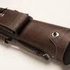 CUEL Billard-Köcher „Hustler Brown“ 2/4 Für Pool-Billard-Queues, Braun, Aus Feinem Kunstleder, Mit Drei Seitentaschen Für Billardzubehör