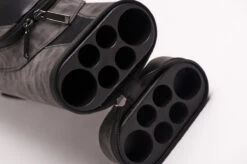 CUEL Billard-Köcher Suede Black 2/4 Für Pool-Billard-Queues, Aus Kunst-Wildleder, Mit Schultergurt, Tragegriff Und Zwei Seitentaschen Für Billardzubehör -Buffalo Verkaufs-Shop koecher suede black 24 fuer pool billard queues4