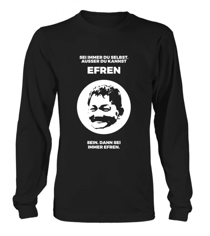 Longsleeve Unisex: Sei Immer Du Selbst. Größe XS-5XL, Verschiedene Farben 1 Longsleeve Unisex: Sei Immer Du Selbst. Größe XS-5XL, Verschiedene Farben