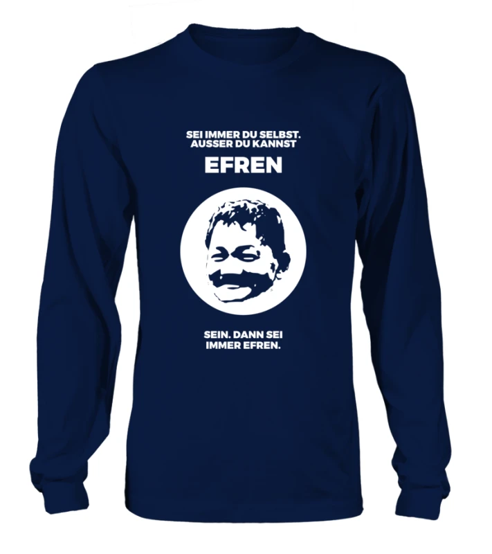 Longsleeve Unisex: Sei Immer Du Selbst. Größe XS-5XL, Verschiedene Farben 3 Longsleeve Unisex: Sei Immer Du Selbst. Größe XS-5XL, Verschiedene Farben – Bild 3