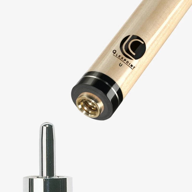 Lucasi Custom Zero Flexpoint Low-Deflection-Oberteil Für Pool-Billard-Queues, Verschiedene Gewinde 1 Lucasi Custom Zero Flexpoint Low-Deflection-Oberteil Für Pool-Billard-Queues, Verschiedene Gewinde