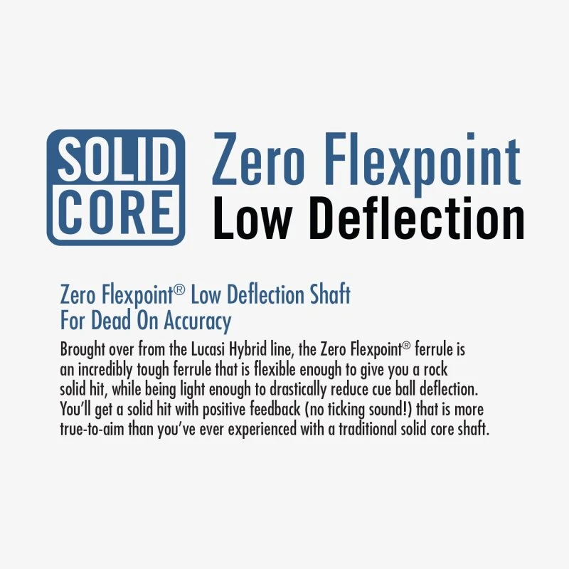 Lucasi Custom Zero Flexpoint Low-Deflection-Oberteil Für Pool-Billard-Queues, Verschiedene Gewinde 7 Lucasi Custom Zero Flexpoint Low-Deflection-Oberteil Für Pool-Billard-Queues, Verschiedene Gewinde – Bild 7