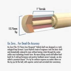 Lucasi Hybrid Zero Flexpoint Low-Deflection-Oberteil Mit Go Zero TSC-Konstruktion Und Kamui-Leder Für Pool-Billard-Queues, Verschiedene Gewinde -Buffalo Verkaufs-Shop lucasi hybrid zero flexpoint low deflection oberteil mit go zero tsc konstruktion und kamui leder fuer pool billard queues verschiedene gewinde3