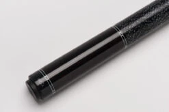 MIT MW2-001 Pool-Billard-Queue, 2-teilig, Mit Klebeleder, Vollholz-Oberteil, Leinen-Griffband, Inkl. Gewindeschoner