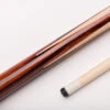 MIT MY4-001 "Sneaky Pete" Pool-Billard-Queue, 2-teilig, Mit Einlegearbeiten Und Klebeleder, Vollholz-Oberteil Und Lackiertem Griff Inkl. Gewindeschoner