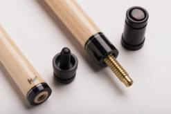 MIT MY4-001 "Sneaky Pete" Pool-Billard-Queue, 2-teilig, Mit Einlegearbeiten Und Klebeleder, Vollholz-Oberteil Und Lackiertem Griff Inkl. Gewindeschoner -Buffalo Verkaufs-Shop mit my4 001 sneaky pete pool billard queue 2 teilig mit einlegearbeiten und klebeleder3