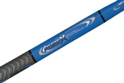 Players Pure-X HXT-P4 Break-Jump-Queue In Blau Mit Multizone-Sportgriffband, XLG Tip Und Carbon Fiber Impact System