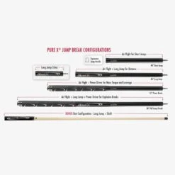 Players Pure-X HXT-P4 Break-Jump-Queue In Blau Mit Multizone-Sportgriffband, XLG Tip Und Carbon Fiber Impact System -Buffalo Verkaufs-Shop players pure x hxt p4 break jump queue blau5