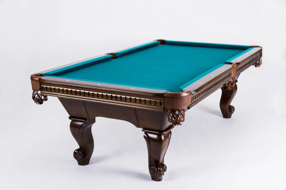 Pool-Billardtisch Charles, 8-Fuß, Braun 1 Pool-Billardtisch Charles, 8-Fuß, Braun