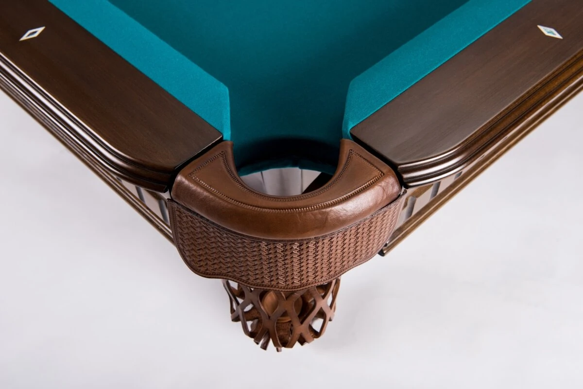 Pool-Billardtisch Charles, 8-Fuß, Braun 3 Pool-Billardtisch Charles, 8-Fuß, Braun – Bild 3