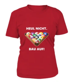 T-Shirt Rundhals Damen: Heul Nicht, Bau Auf. Größen XS-5XL, Verschiedene Farben -Buffalo Verkaufs-Shop t shirt rundhals damen heul nicht bau auf groessen xs 5xl verschiedene farben8